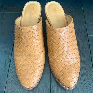 Madewell Leather Heeled Mules